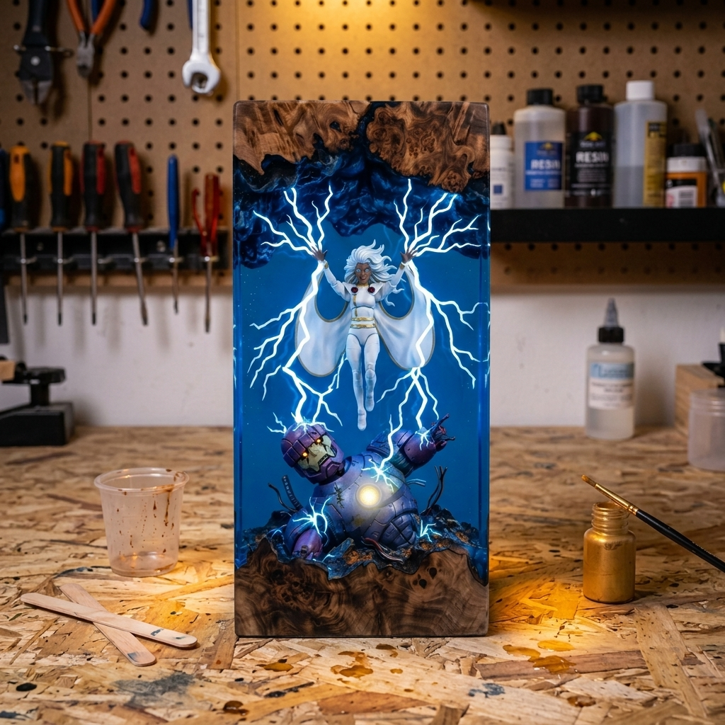 Superhero lamps