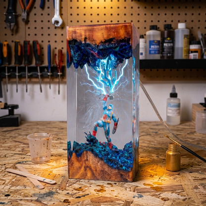 Superhero lamps
