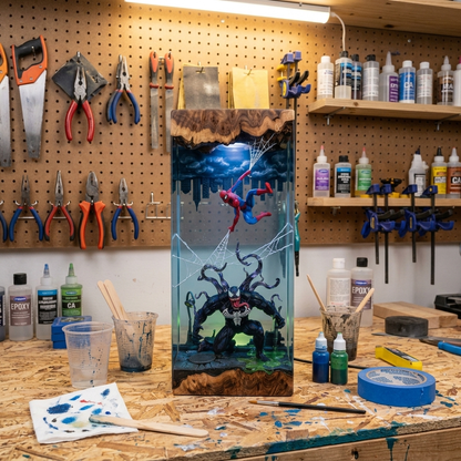 Superhero lamps