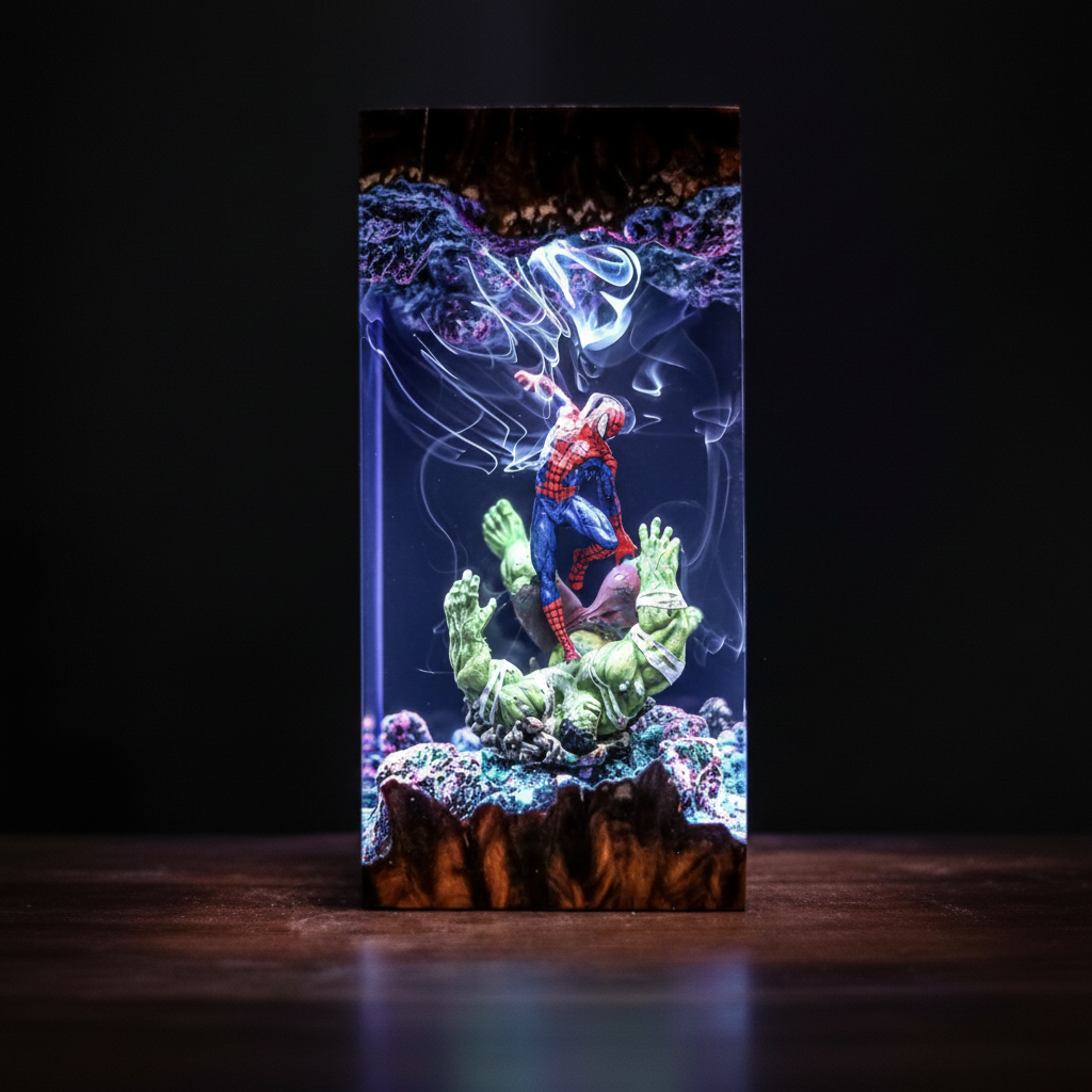 Superhero lamps