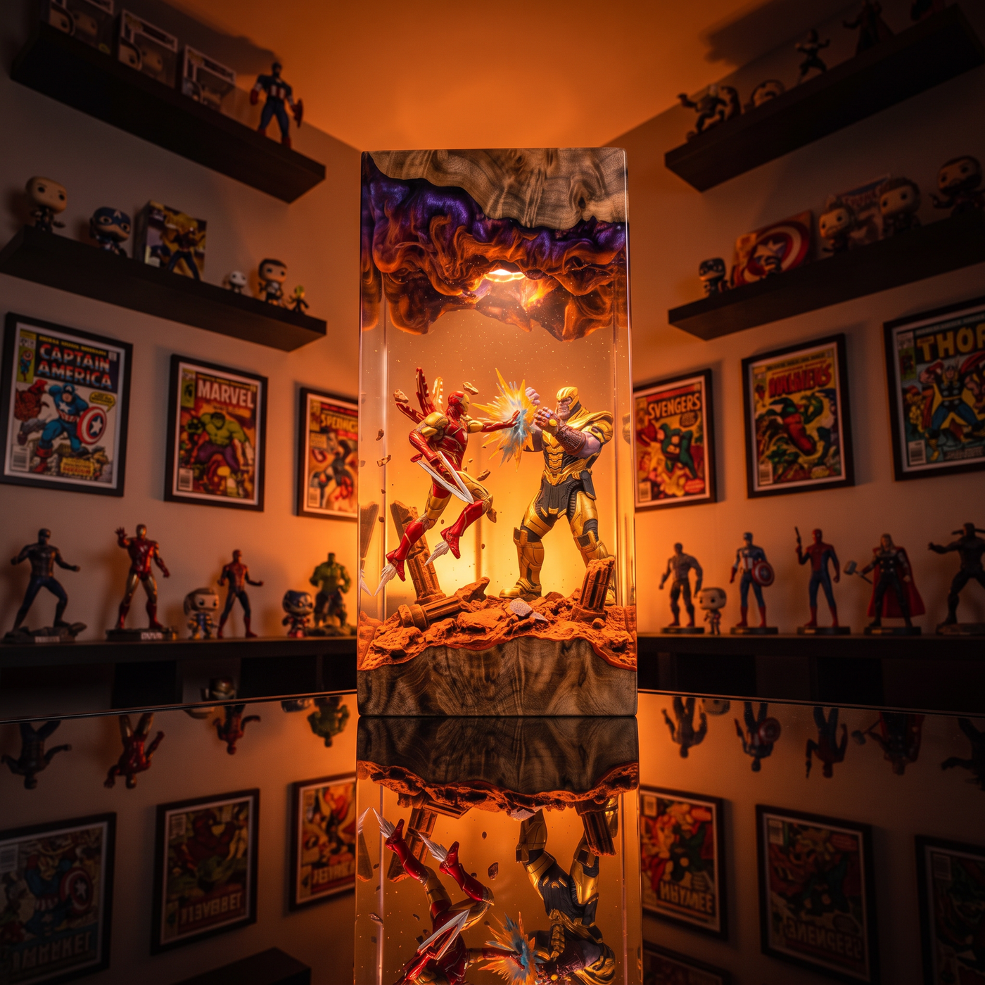 Superhero lamps