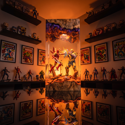 Superhero lamps